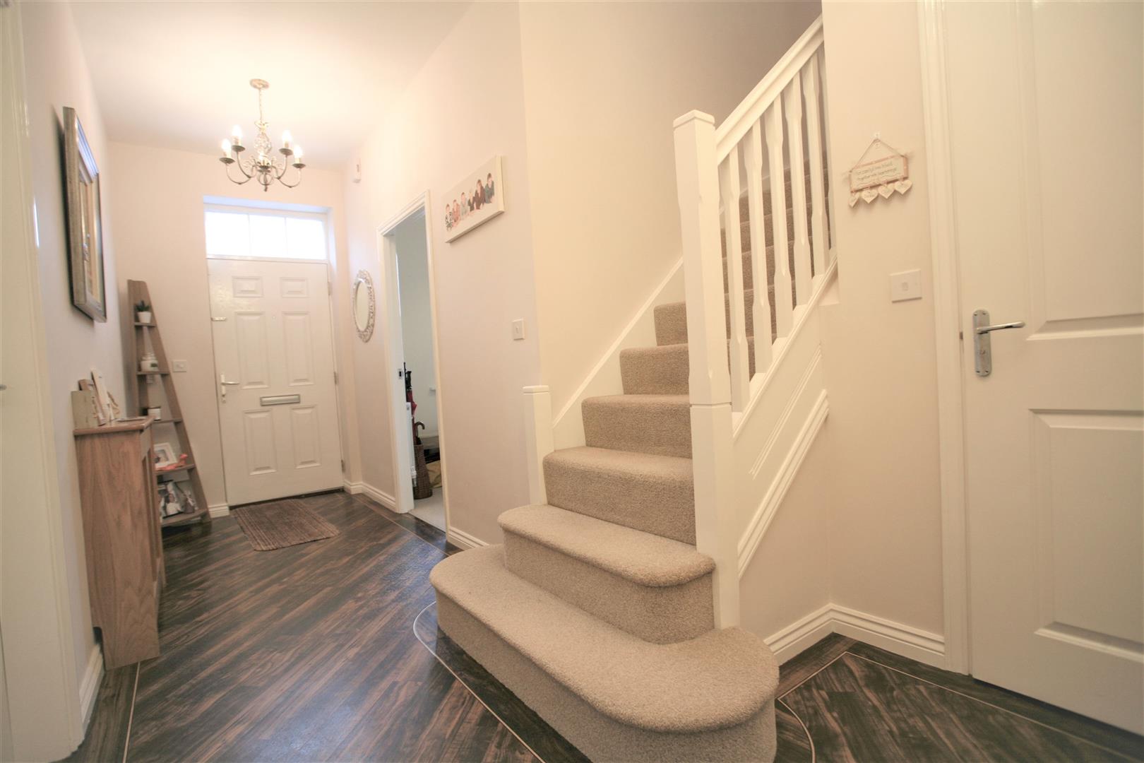 WELCOMING ENTRANCE HALL